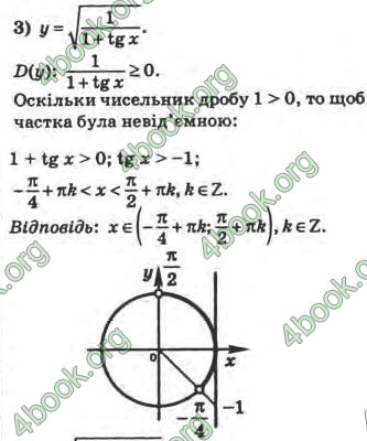 Відповіді Математика 10 клас Афанасьєва. ГДЗ