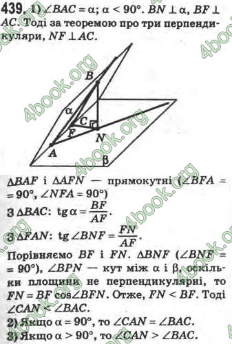 Відповіді Математика 10 клас Афанасьєва. ГДЗ