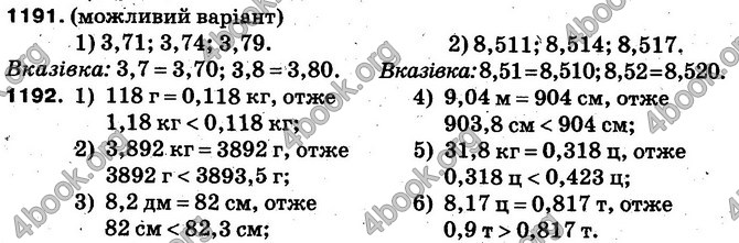 Решебник Математика 5 клас Істер. ГДЗ 2013