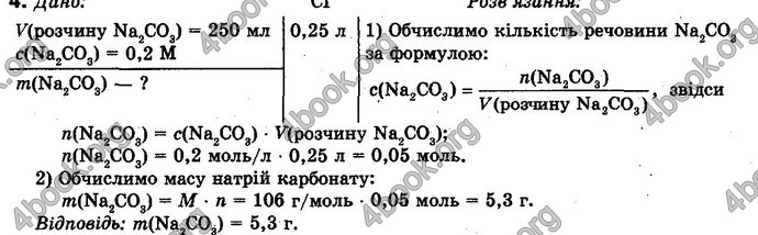 Відповіді Хімія 10 клас Буринська. ГДЗ