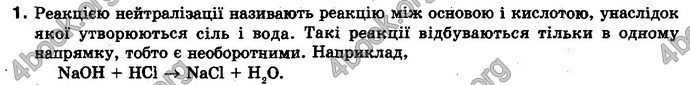 Відповіді Хімія 10 клас Буринська. ГДЗ