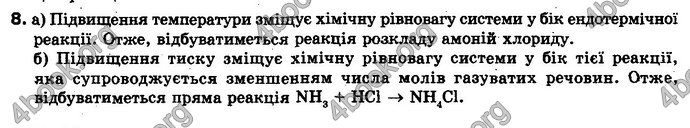 Відповіді Хімія 10 клас Буринська. ГДЗ