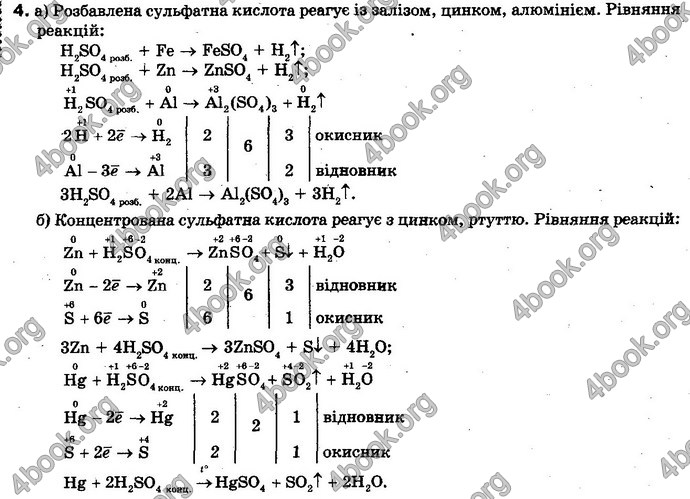 Відповіді Хімія 10 клас Буринська. ГДЗ