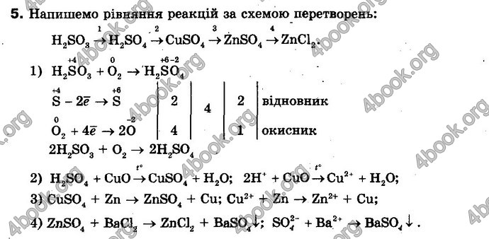 Відповіді Хімія 10 клас Буринська. ГДЗ