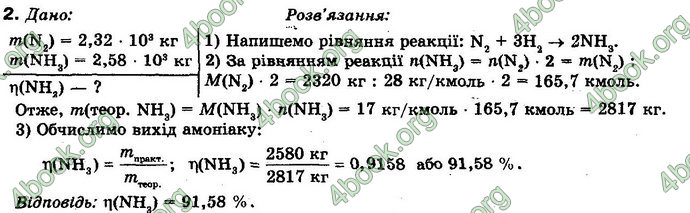 Відповіді Хімія 10 клас Буринська. ГДЗ