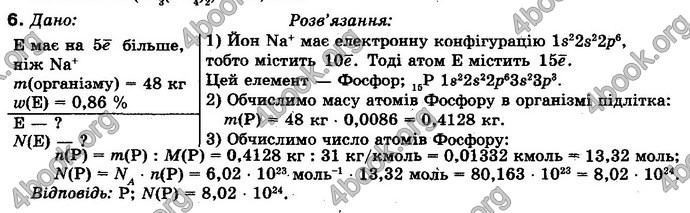 Відповіді Хімія 10 клас Буринська. ГДЗ