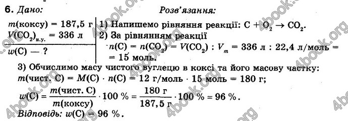 Відповіді Хімія 10 клас Буринська. ГДЗ