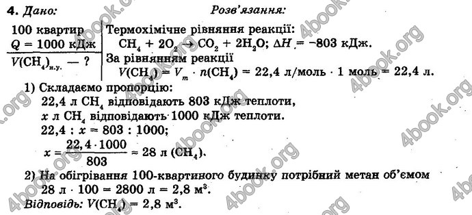 Відповіді Хімія 10 клас Буринська. ГДЗ