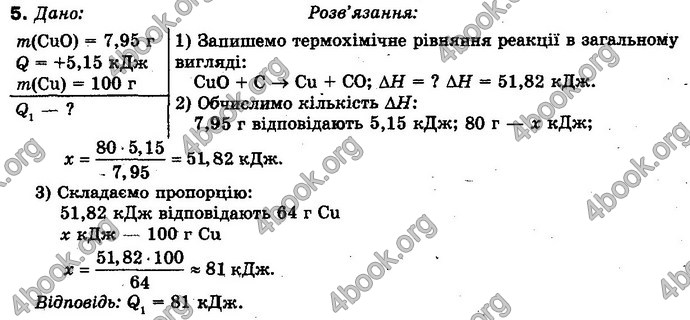 Відповіді Хімія 10 клас Буринська. ГДЗ