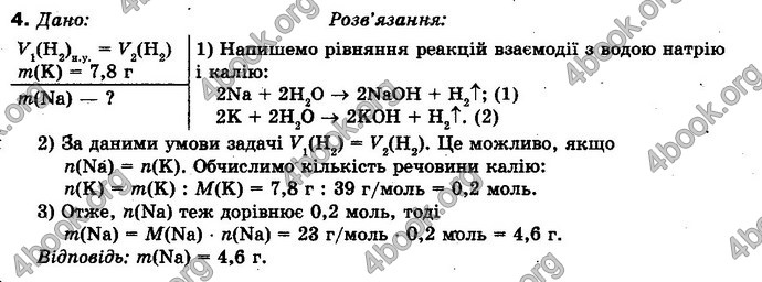 Відповіді Хімія 10 клас Буринська. ГДЗ