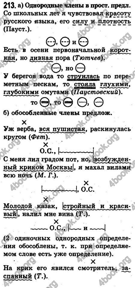 Ответы Русский язык 10 класс Михайловская. ГДЗ