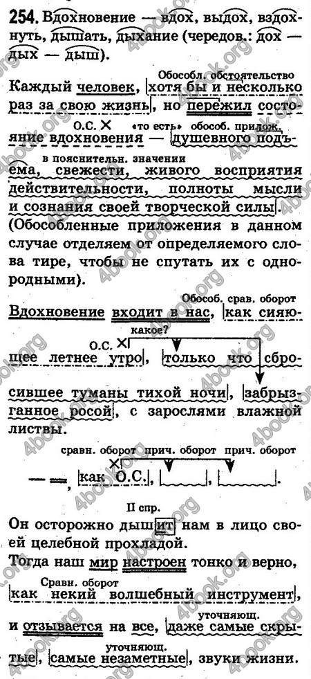 Ответы Русский язык 10 класс Михайловская. ГДЗ