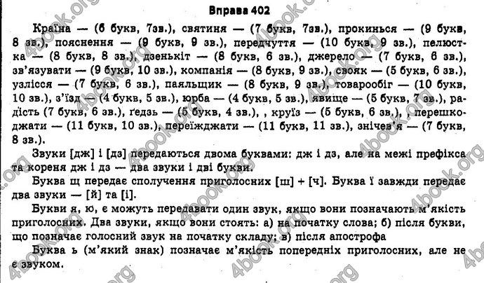 Ответы Українська мова 11 класс Бондаренко. ГДЗ