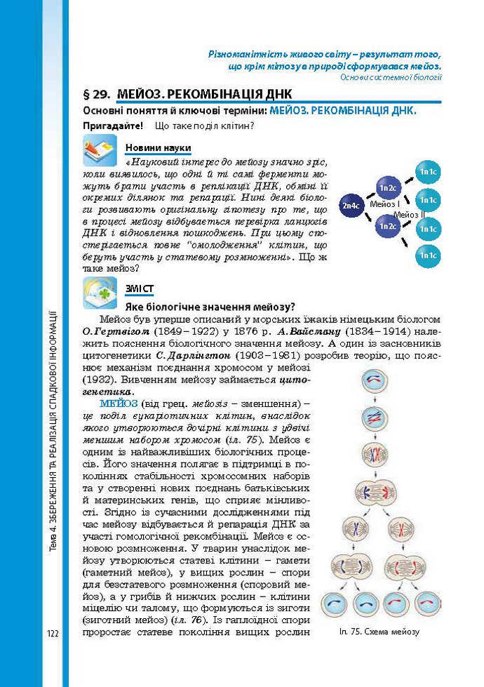 Підручник Біологія 9 клас Соболь 2017