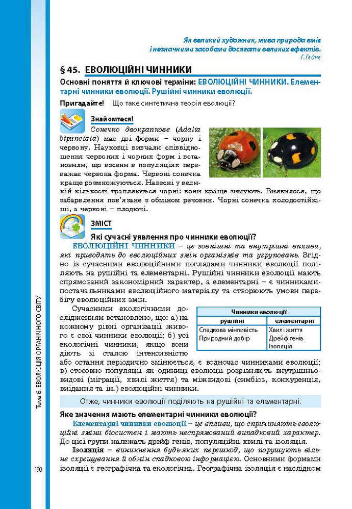 Підручник Біологія 9 клас Соболь 2017