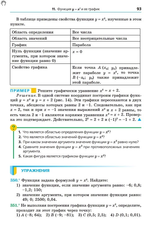 Алгебра 8 класс Мерзляк 2016 (Рус.)