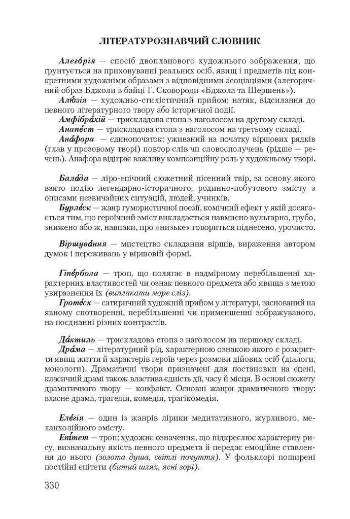 Підручник Українська література 9 клас Авраменко 2017
