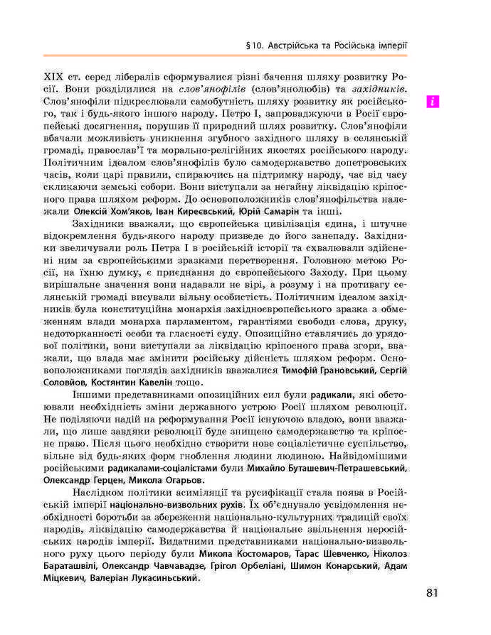 Підручник Всесвітня історія 9 клас Гісем