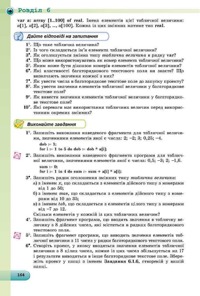 Інформатика 9 клас Ривкінд 2017