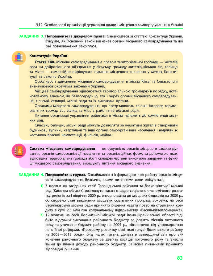 Підручник Основи правознавства 9 клас Святокум