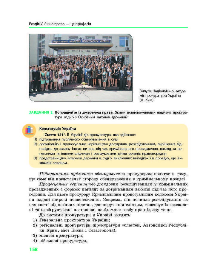Підручник Основи правознавства 9 клас Святокум