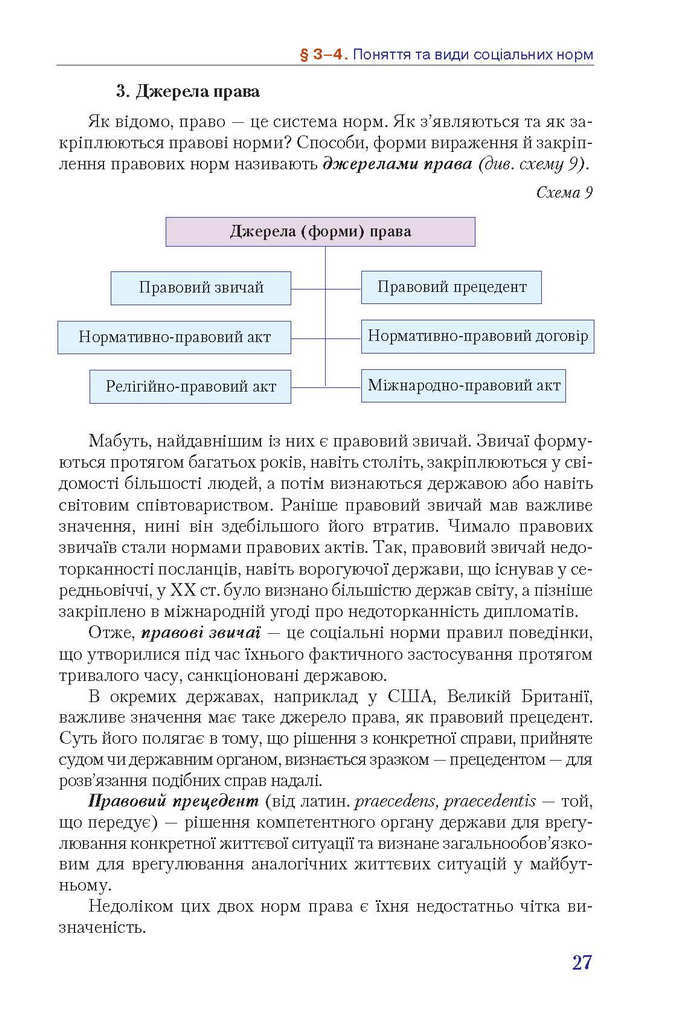 Правознавства 9 клас Наровлянський 2017