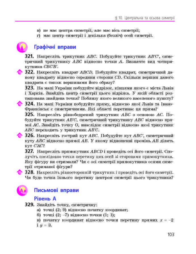 Підручник Геометрія 9 клас Єршова 2017 (Укр.)