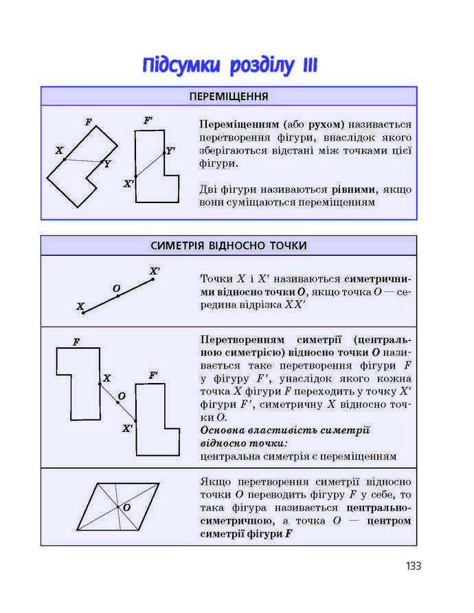 Підручник Геометрія 9 клас Єршова 2017 (Укр.)