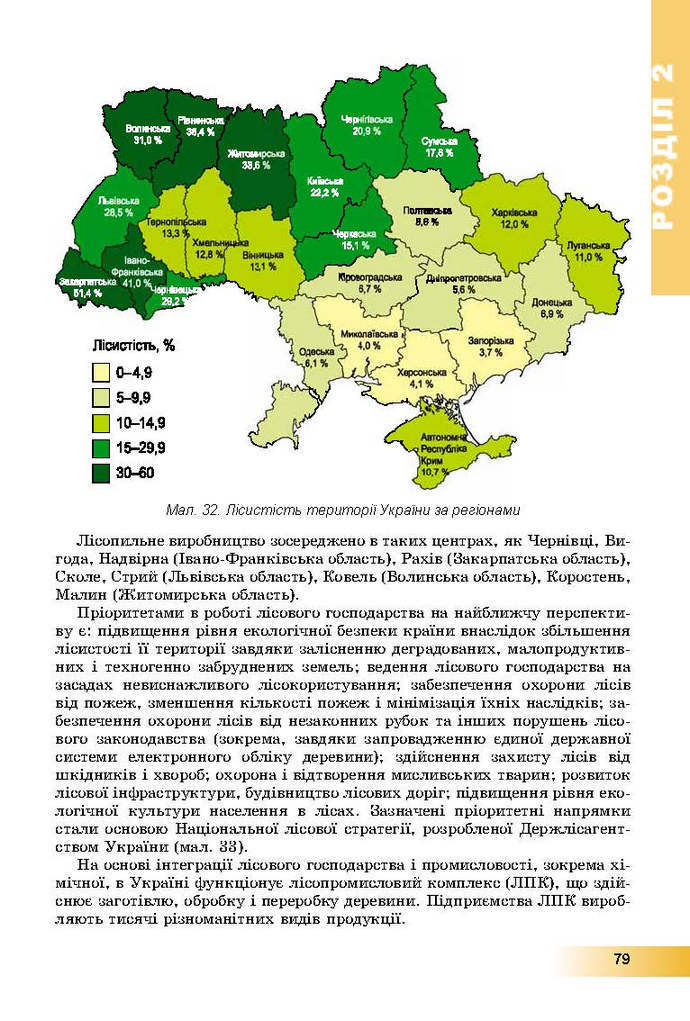 Географія 9 клас Пестушко 2017