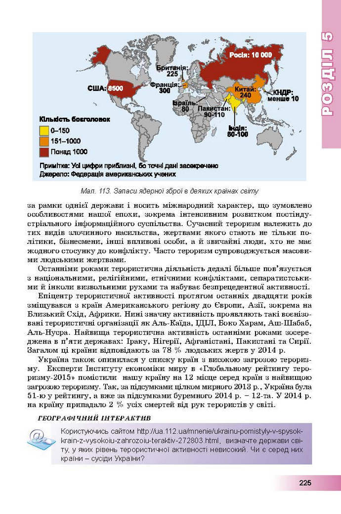 Географія 9 клас Пестушко 2017