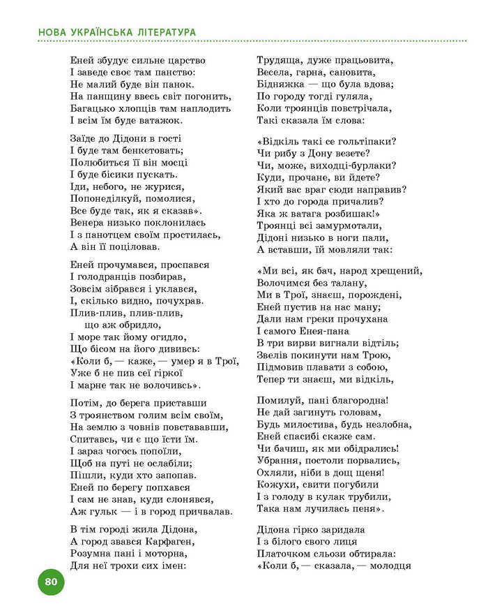 Підручник Українська література 9 клас Борзенко