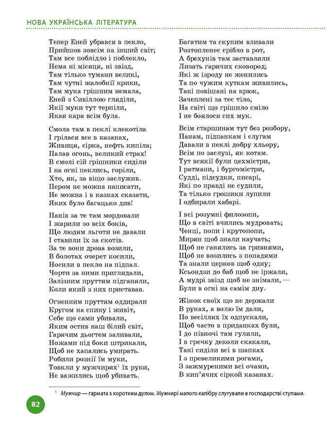 Підручник Українська література 9 клас Борзенко