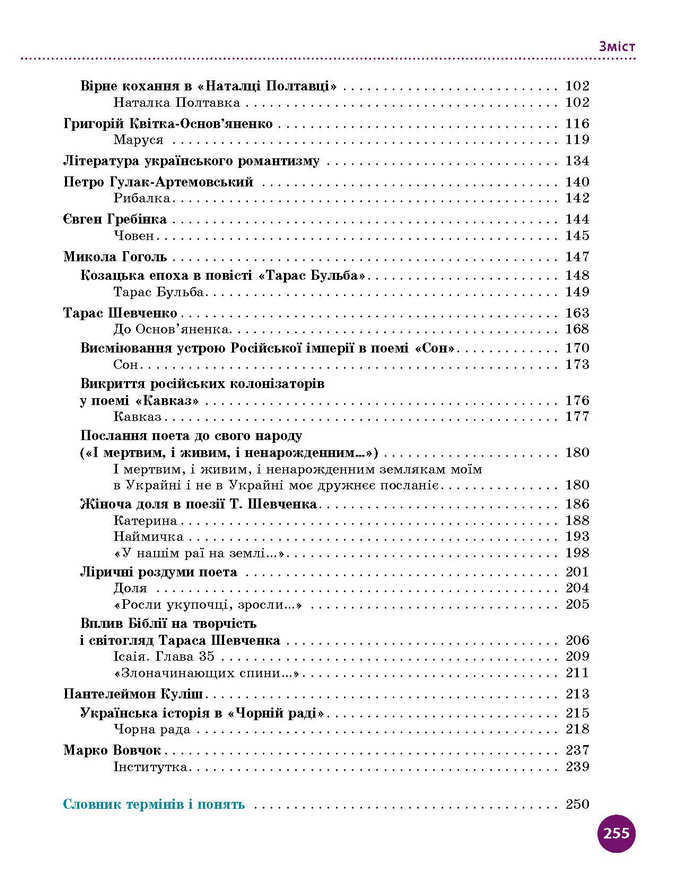 Підручник Українська література 9 клас Борзенко