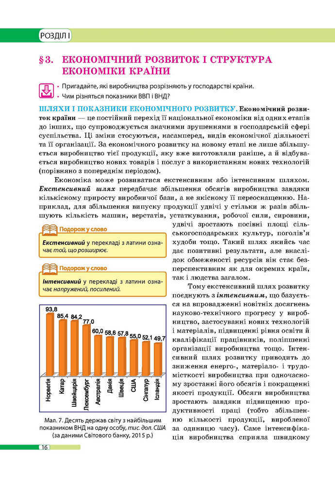 Географія 9 клас Бойко 2017