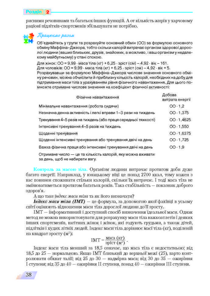 Основи здоров’я 9 клас Поліщук