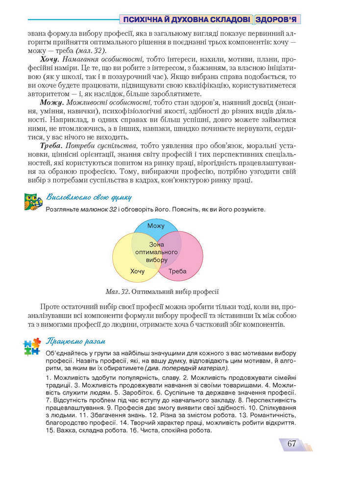 Основи здоров’я 9 клас Поліщук