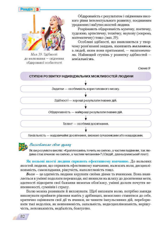 Основи здоров’я 9 клас Поліщук