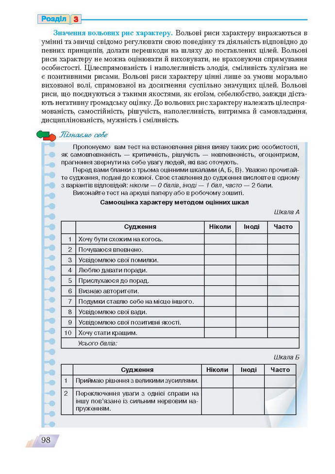 Основи здоров’я 9 клас Поліщук