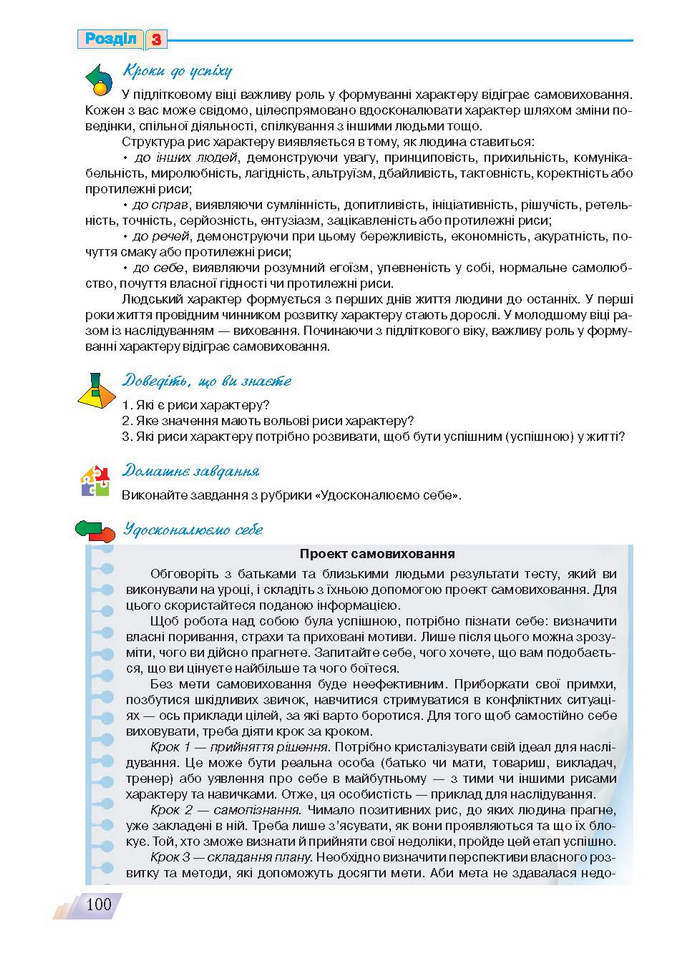 Основи здоров’я 9 клас Поліщук