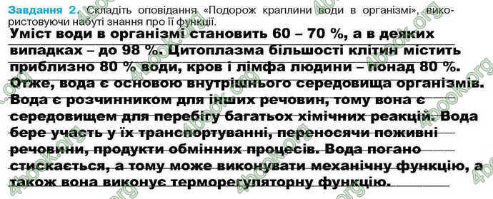 Відповіді Зошит Біологія 9 клас Андерсон 2017. ГДЗ