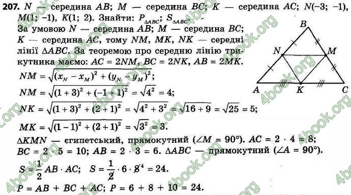 Відповіді Геометрія 9 клас Єршова 2017. ГДЗ