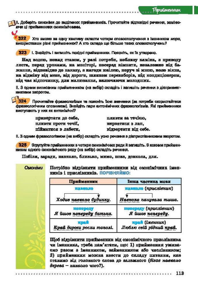 Українська мова 7 класс Заболотний (Рус.)