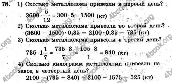 Ответы Сборник Математика 6 класс Мерзляк