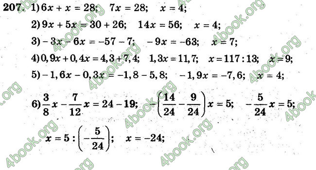 Ответы Сборник Математика 6 класс Мерзляк. ГДЗ