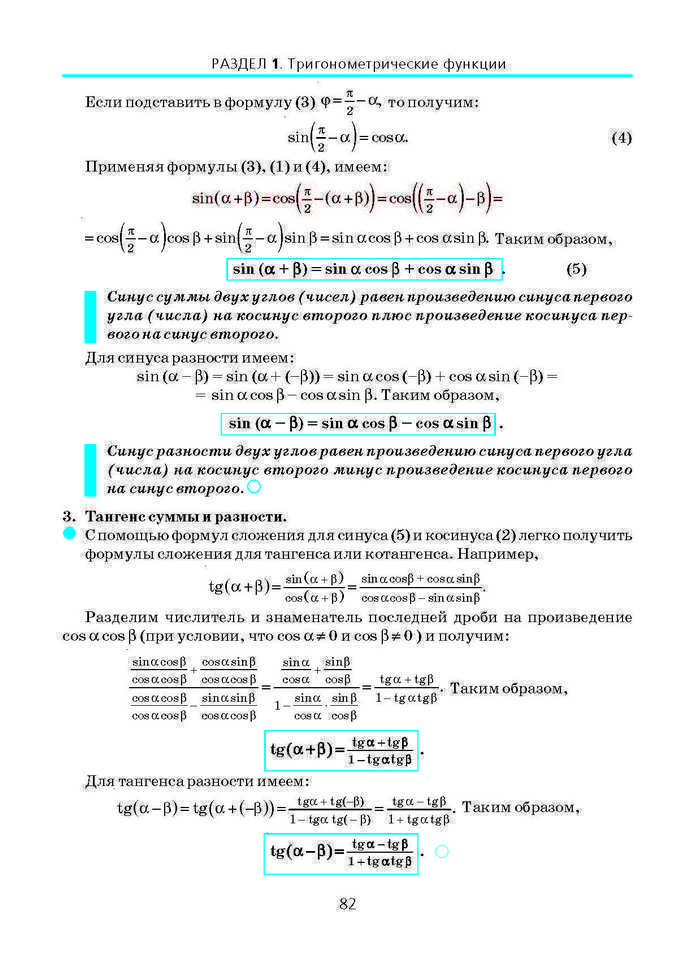 Алгебра и начала анализа 10 класс Нелин (Рус.)