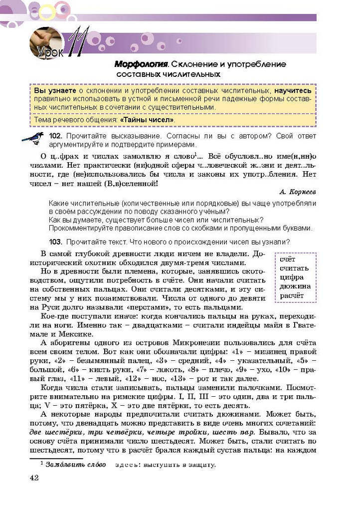 Русский язык 9 класс Самонова (5-й год)