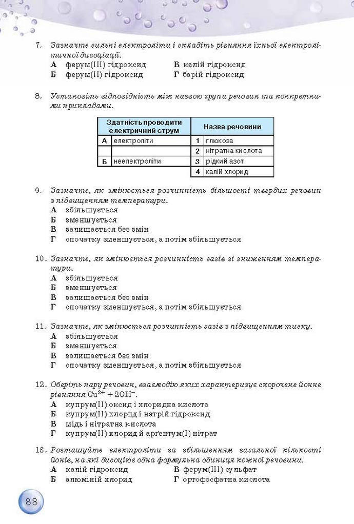 Підручник Хімія 9 клас Ярошенко 2017