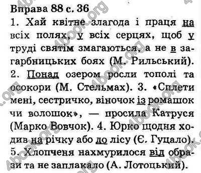 Ответы Українська мова 5 класс Ворон. ГДЗ