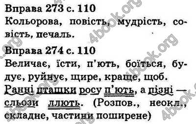 Ответы Українська мова 5 класс Ворон. ГДЗ