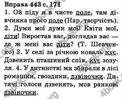Ответы Українська мова 5 класс Ворон. ГДЗ